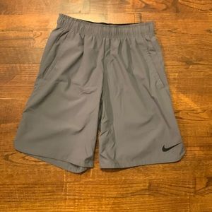 Men’s small grey Nike athletic shorts